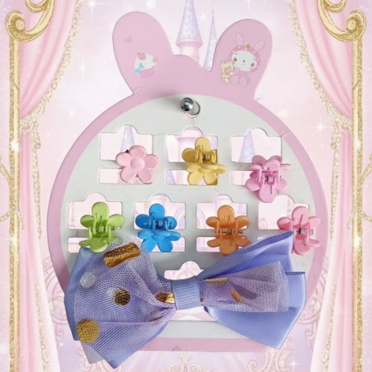 🎀  Peina a tu hija en segundos con este kit de vinchas para niñas💕🎀 Peinados rápidos y hermosos - Miniatura 3